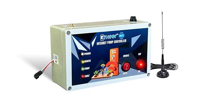 NEER Wifi Mobile Pump Controller for 1 Phase & 3 Phase Irrigation Pumps