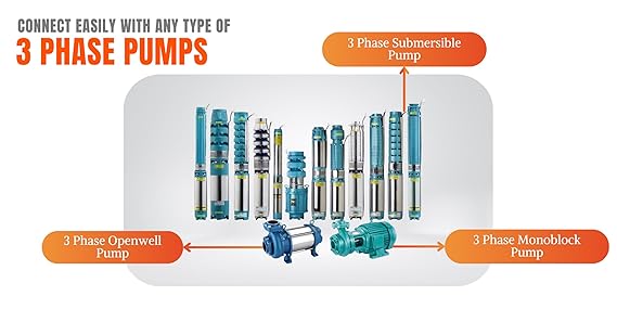 NEER 4G Mobile DOL Starter For Pumps, For 3 Phase 1-7HP motor pumps