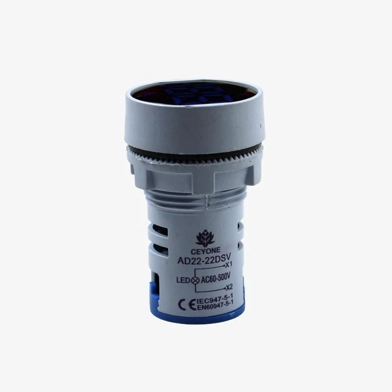 Voltage Meter Indicators AC 10-500V(BLUE)