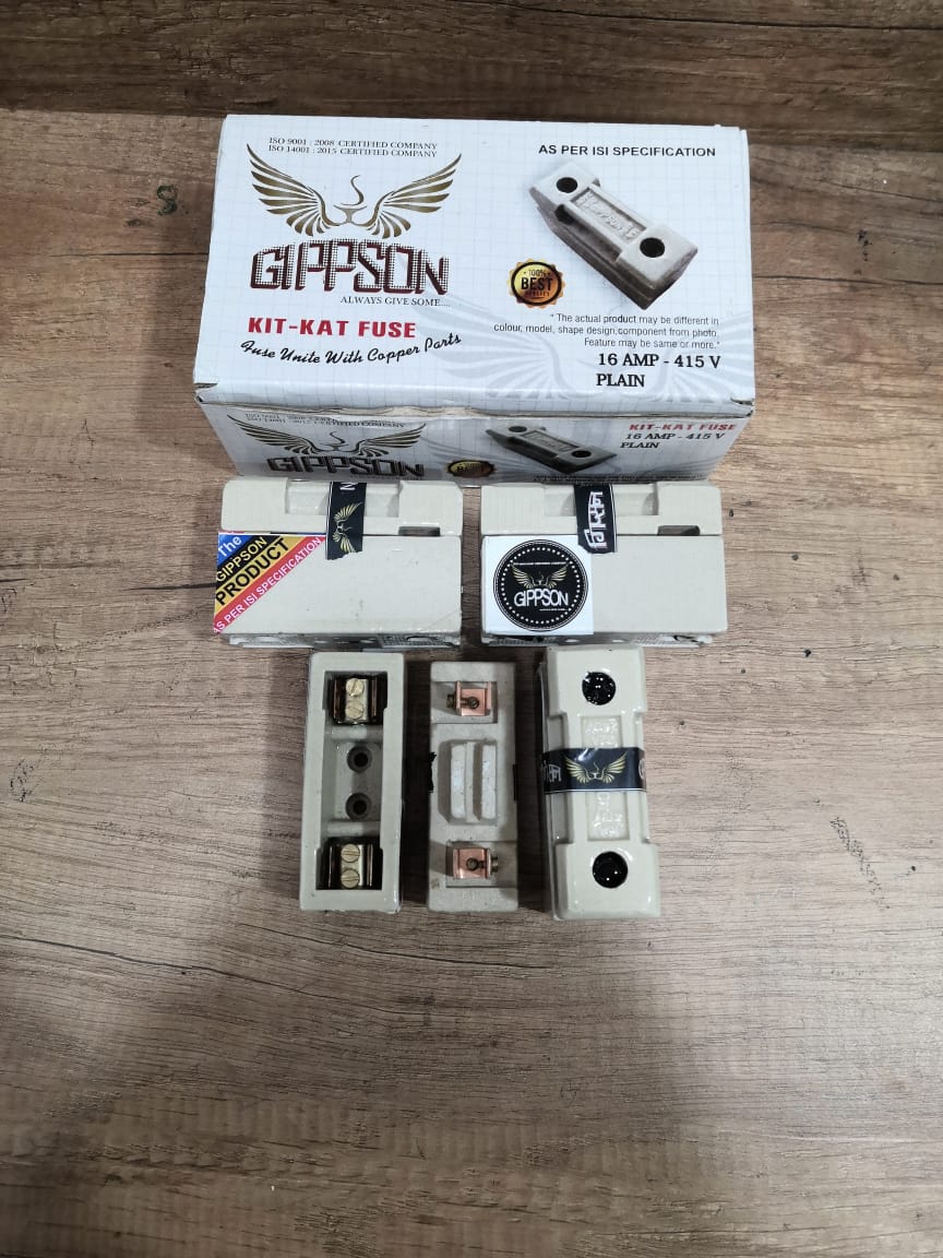 Gippson Kitkat Fuse 16 Ampere, Pure Copper (Pack of 6)