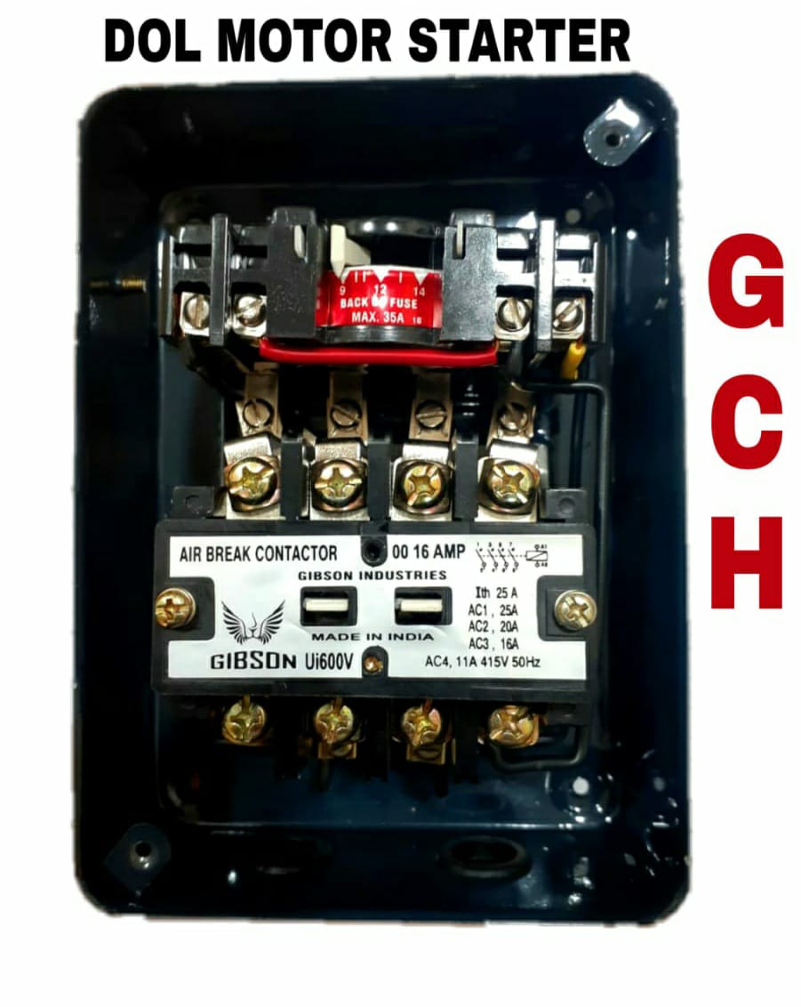 Gippson GCH DOL Hybrid Starter, Heavy-Duty Three-Phase Starter