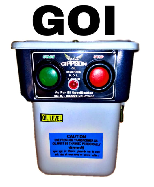 Gippson GOI Model Oil-Immersed Three-Phase DOL Motor Starter