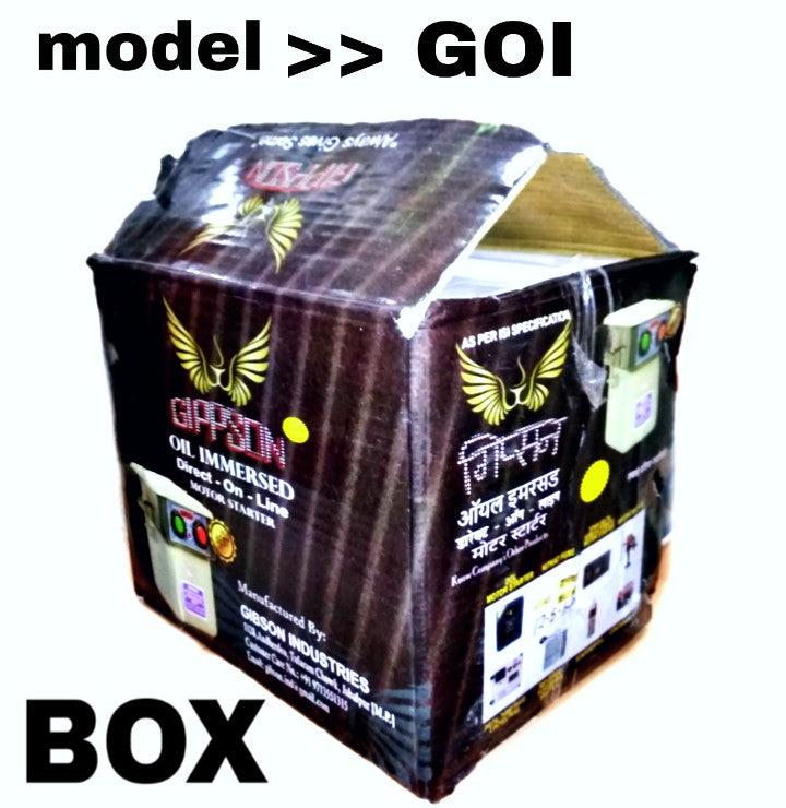 Gippson GOI Model Oil-Immersed Three-Phase DOL Motor Starter