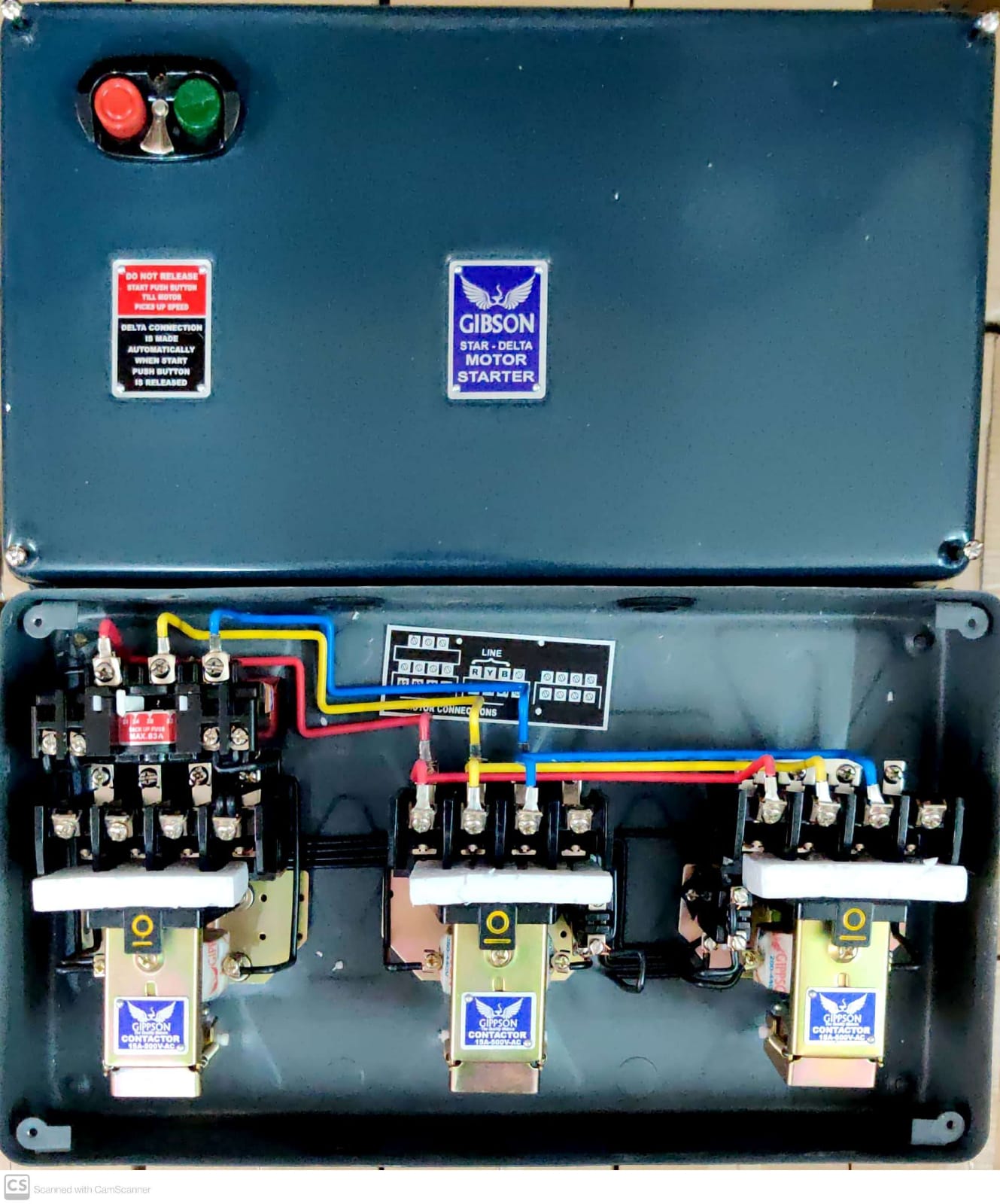 Gippson GK1 Three Phase Star Delta Starter, Fully Automatic Starter