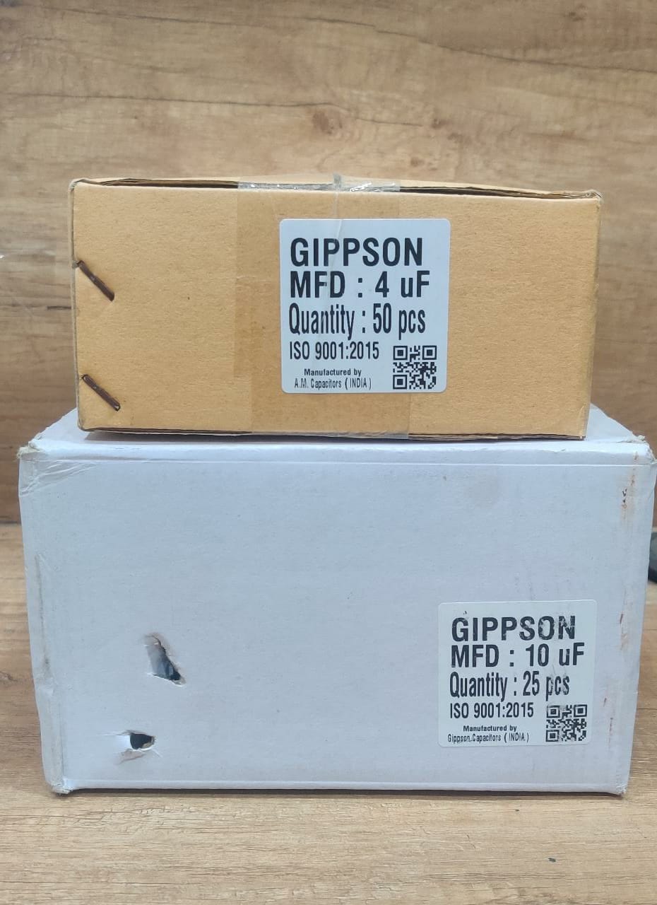 Gippson Single-Phase Capacitors / Condenser