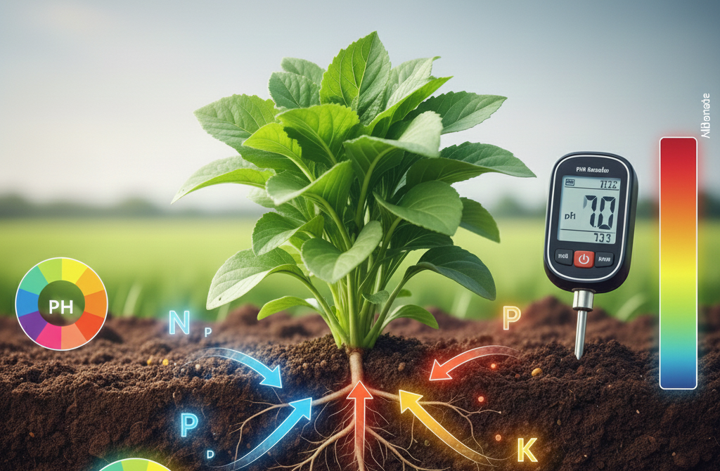 Importance of pH and soil type in deciding nutrient requirements