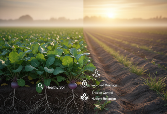 Cover cropping: How winter crops like turnip rape and ryegrass improve soil health