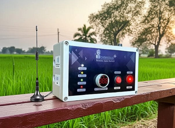 Chawkidaar Mobile Pump Controller: Farming that is Smart, Safe, and Simple