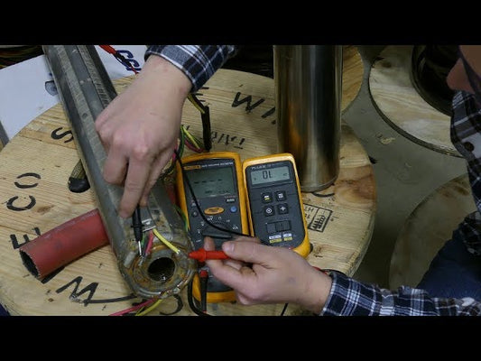Submersible pump motor inspection