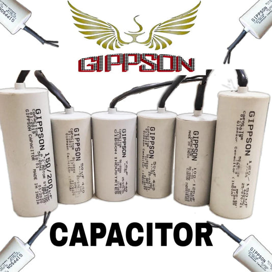 Gippson Single-Phase Running and Starting Capacitors / Condenser