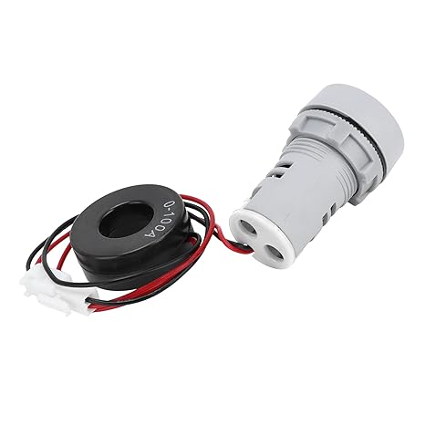 AD16-22 AC Digital LED Indicator Ampere Meter Display [Panel Mount]