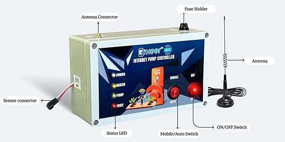 NEER WiFi Pro Mobile Pump Controller, Control Your Irrigation Pumps from Anywhere via WiFi