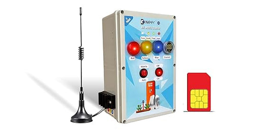 NEER 4G Mobile DOL Starter For Pumps, For 3 Phase 1-7HP motor pumps