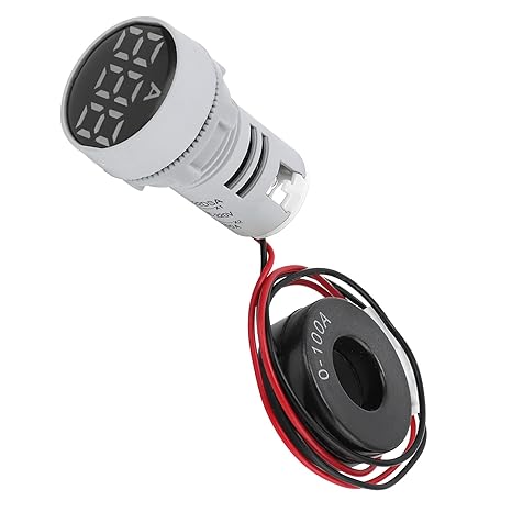 AD16-22 AC Digital LED Indicator Ampere Meter Display [Panel Mount]