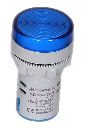 LED Indicators 220V RYB Led Panel Indicator Light (BLUE)