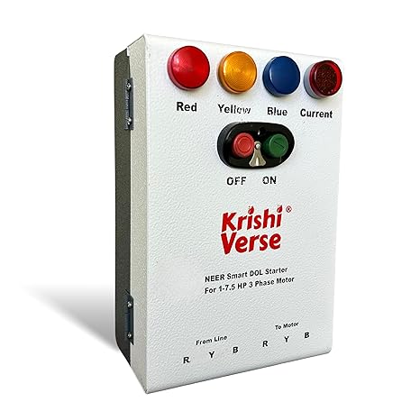 NEER 3-Phase DOL Smart Starter | Metal Body