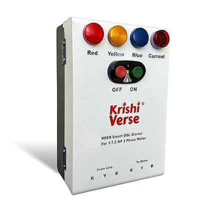 NEER 3-Phase DOL Smart Starter | Metal Body