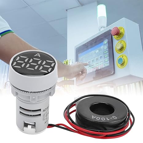 AD16-22 AC Digital LED Indicator Ampere Meter Display [Panel Mount]