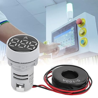 AD16-22 AC Digital LED Indicator Ampere Meter Display [Panel Mount]