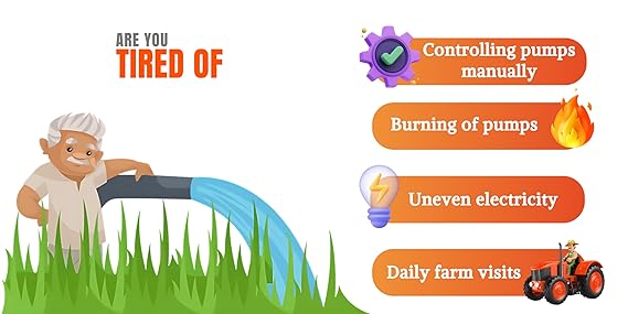 NEER WiFi Pro Mobile Pump Controller, Control Your Irrigation Pumps from Anywhere via WiFi