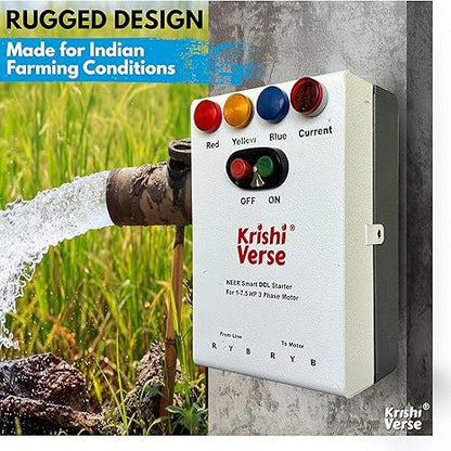 NEER 3-Phase DOL Smart Starter | Metal Body