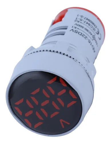 Voltage Meter Indicators AC 10-500V (Red)