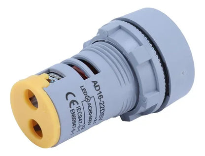 Voltage Meter Indicators AC 10-500V(Yellow)