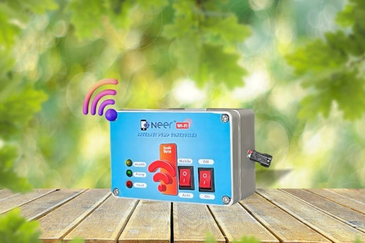 NEER Wifi Mobile Pump Controller for 1 Phase & 3 Phase Irrigation Pumps