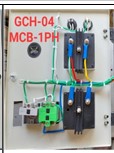 GCH 4 पोल कॉन्टैक्टर + रिले + MCB के साथ सिंगल फेज एनालॉग पैनल (GCH -04)