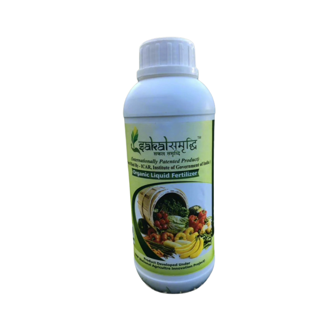 Sakal Samruddhi Daal & Masale Crops, Pure Organic Bio-Fertilizer(1000ml)