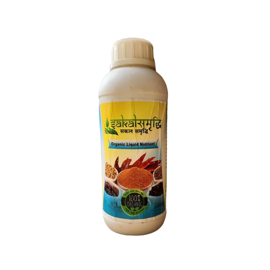 Sakal Samruddhi Food & Cash Crop, Pure Organic Bio-Fertilizer(1000ml)
