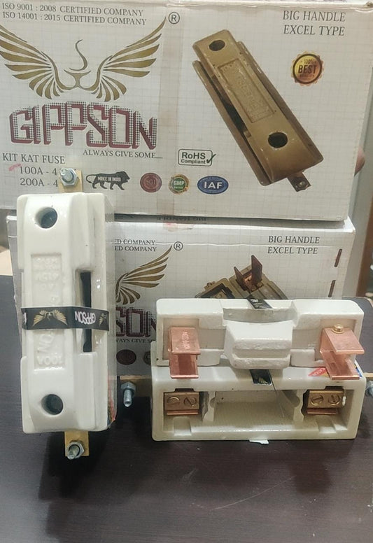 Gipson Kitkat Fuse 100 Ampere with Copper lugs (Pack of 1) 