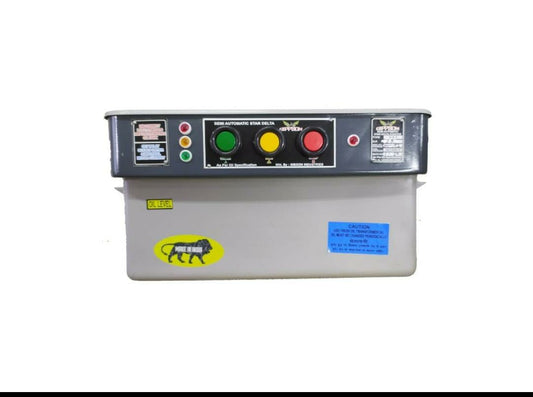 Gippson 3 Button Semi-Automatic Oil Immersed Star Delta Starter for 3 Phase Motor | 7.5HP to 40HP | GSA Models