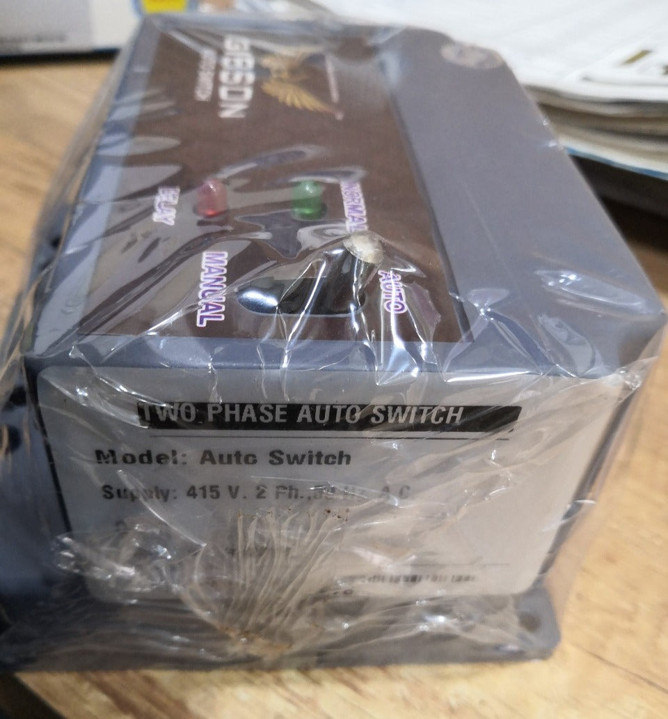 Gippson Two Phase Auto Switch Big Size | Automatic Pump Motor Control Switch