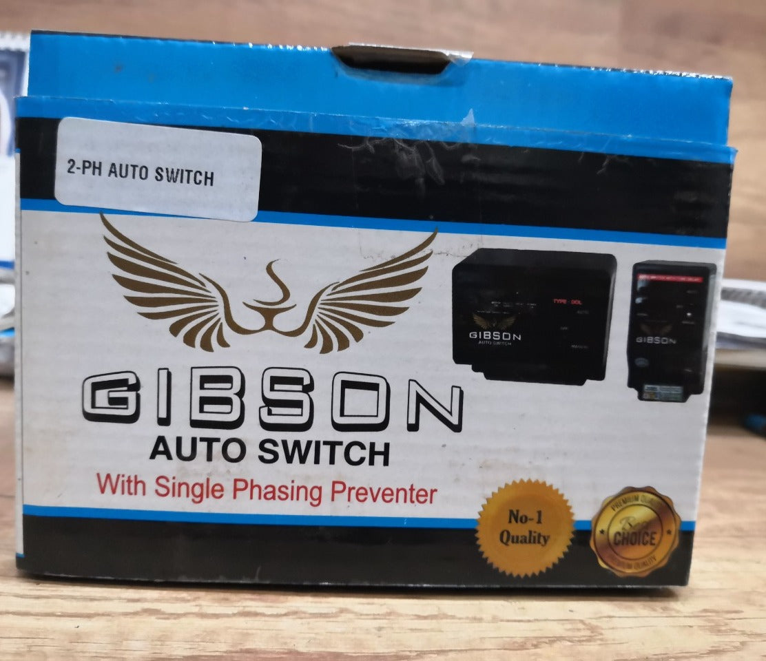 Gippson Two Phase Auto Switch Big Size | Automatic Pump Motor Control Switch