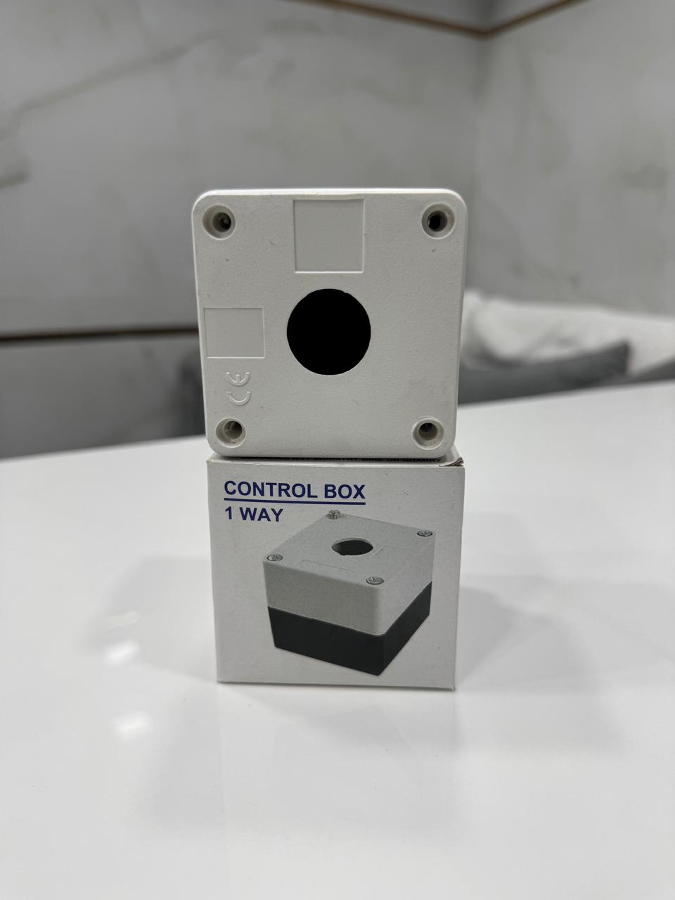 Gippson PVC ABS Empty Box For 22mm Round Meters & Indicators | 1 Way, 2 Way, 3 Way & 4 Way Push Button Enclosure | Electrical Control Station Box