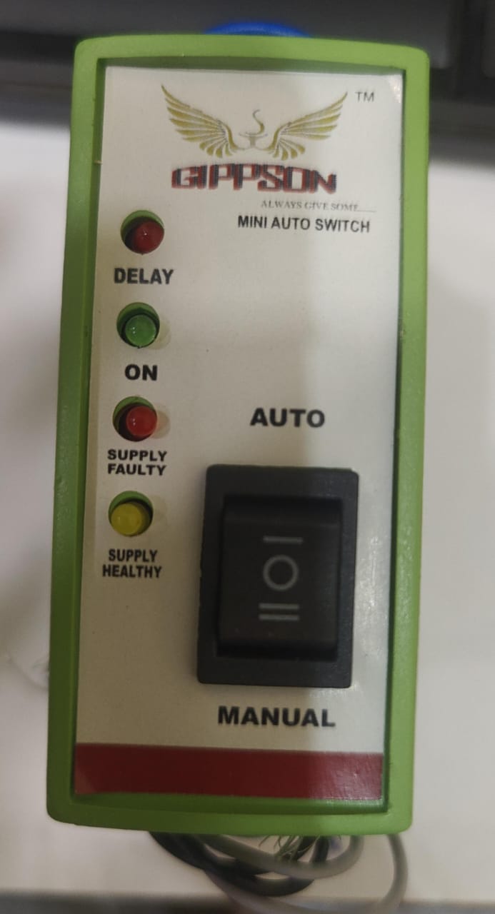 3 Phase Mini Auto-Switch, Timer type with Transformer