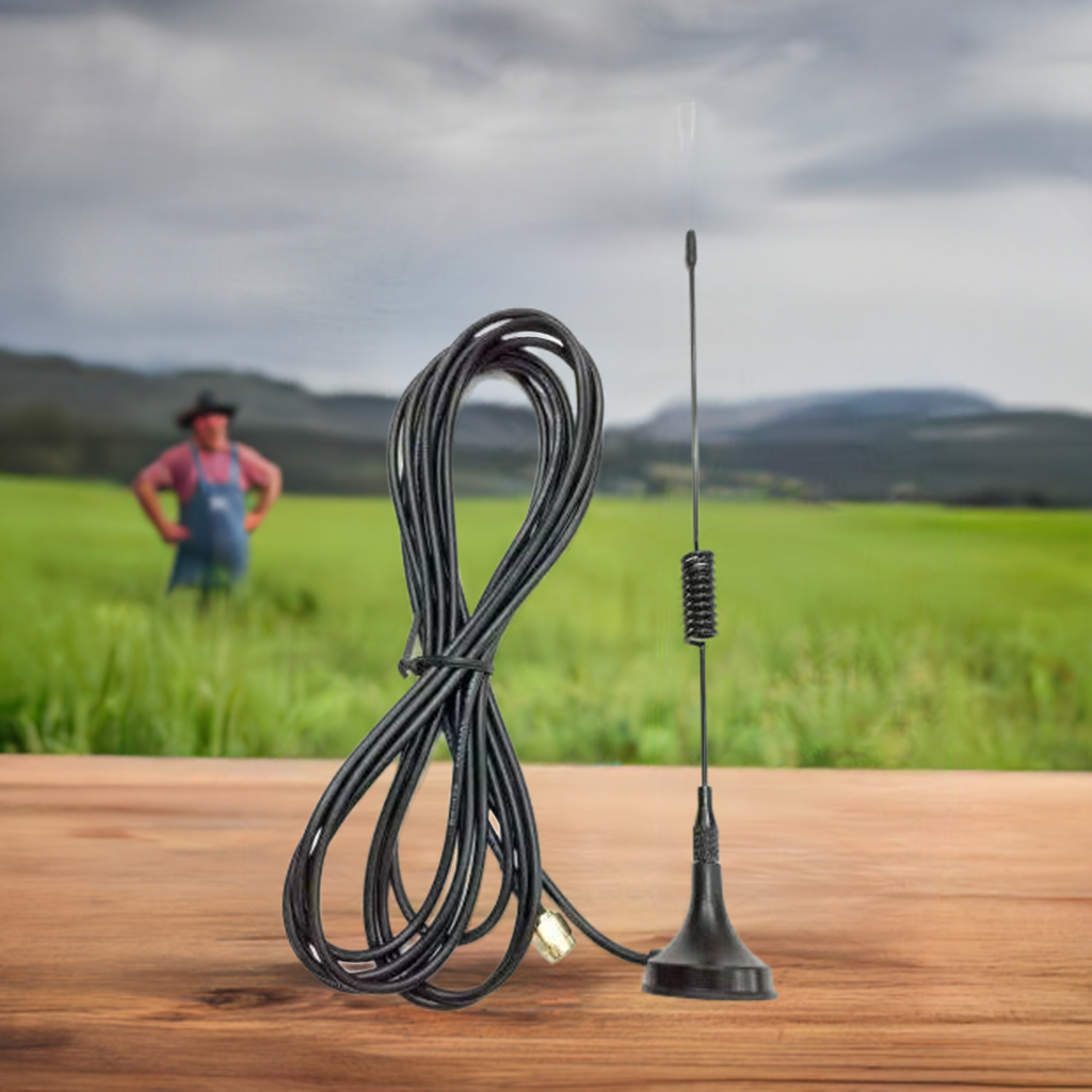 3dBi Outdoor Magnetic Spring Antenna for NEER 2G and 4G with 2 meter long cable