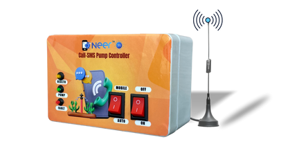 Neer Lite 2G Call-SMS Pump Controller, For 1 and 3 Phase Pumps, Control from anywhere using Call and SMS