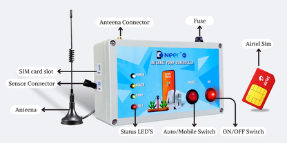 NEER 4G pump controller, 3-button, image 2